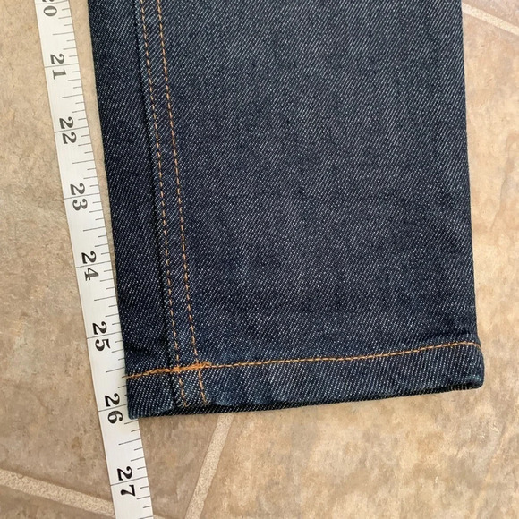 Everlane The Mid-rise Skinny denim Jeans Ankle crop size 25 in Dark Indigo - Picture 10 of 16